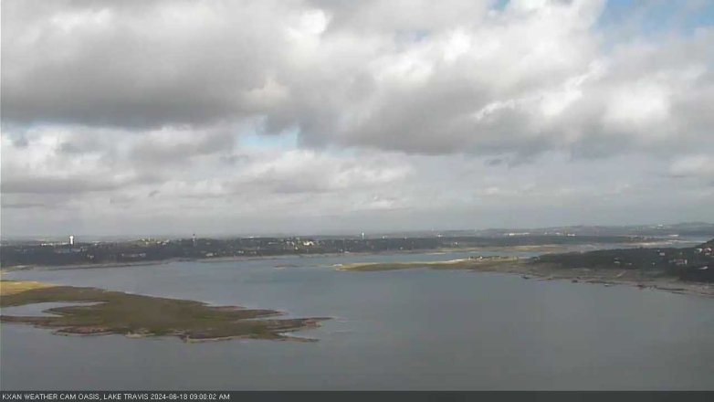 Lake Travis webcam, June 18, 2024 9:00 AM CT