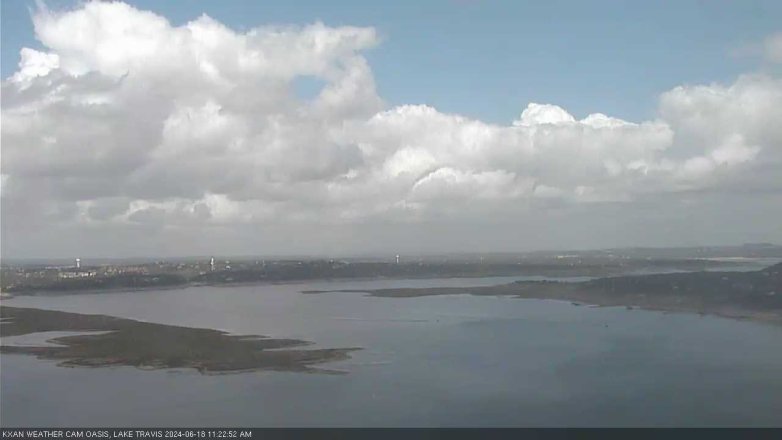 Lake Travis webcam, June 18, 2024 11:25 AM CT