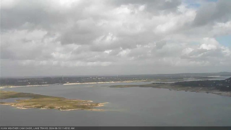 Lake Travis webcam, June 18, 2024 11:45 AM CT