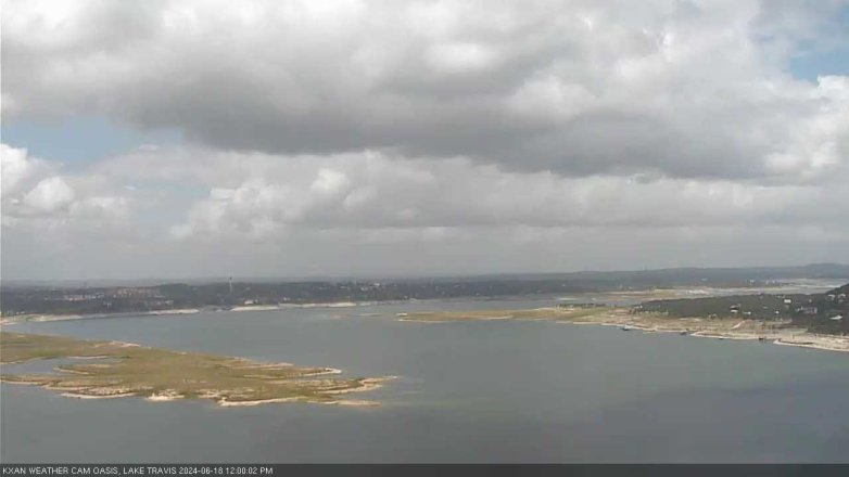 Lake Travis webcam, June 18, 2024 12:00 PM CT