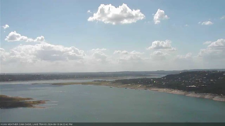 Lake Travis webcam, June 18, 2024 4:25 PM CT
