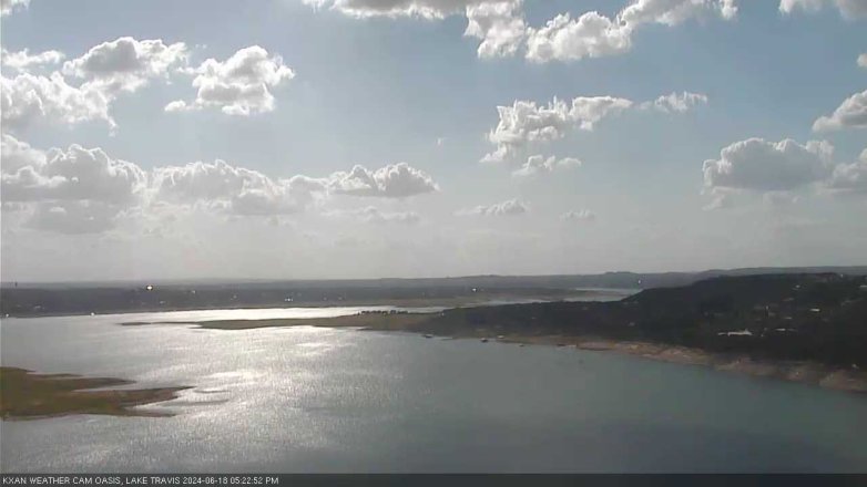 Lake Travis webcam, June 18, 2024 5:25 PM CT