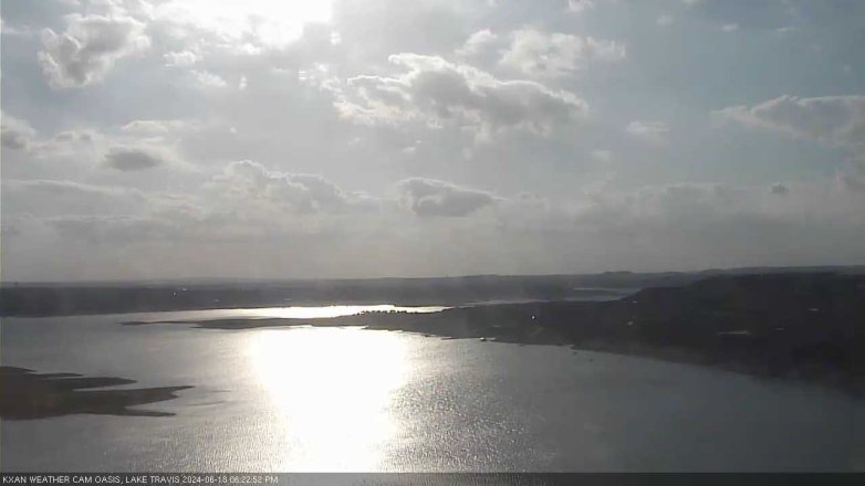 Lake Travis webcam, June 18, 2024 6:25 PM CT