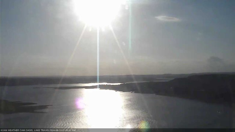 Lake Travis webcam, June 18, 2024 7:00 PM CT