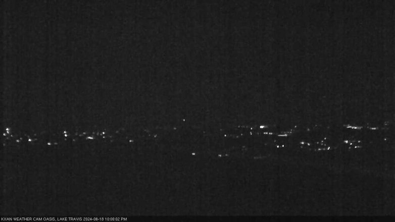Lake Travis webcam, June 18, 2024 10:00 PM CT