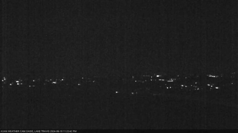 Lake Travis webcam, June 18, 2024 11:25 PM CT
