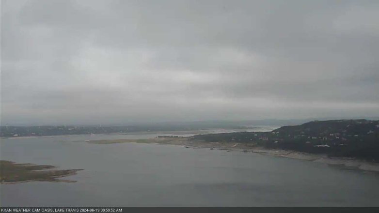 Lake Travis webcam, June 19, 2024 9:00 AM CT