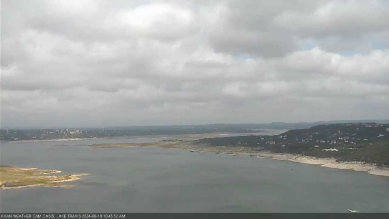 Lake Travis webcam, June 19, 2024 10:45 AM CT