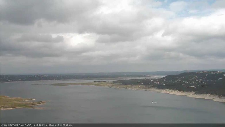 Lake Travis webcam, June 19, 2024 11:25 AM CT