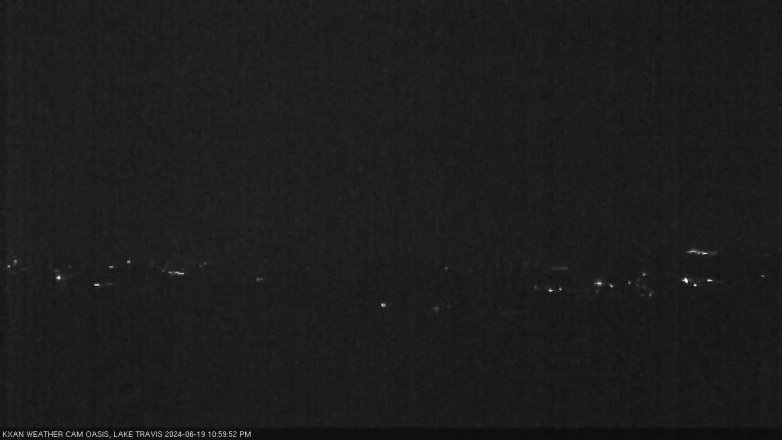 Lake Travis webcam, June 19, 2024 11:00 PM CT