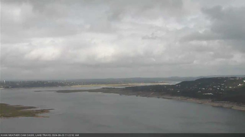Lake Travis webcam, June 20, 2024 11:25 AM CT