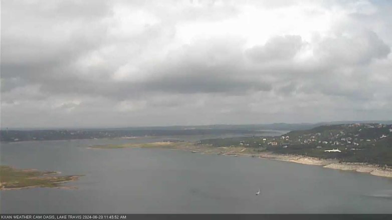 Lake Travis webcam, June 20, 2024 11:45 AM CT