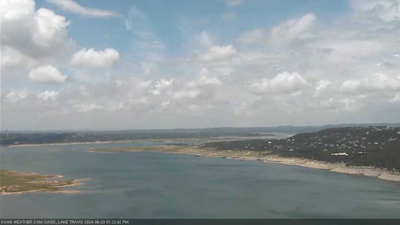 Lake Travis webcam, June 20, 2024 1:25 PM CT