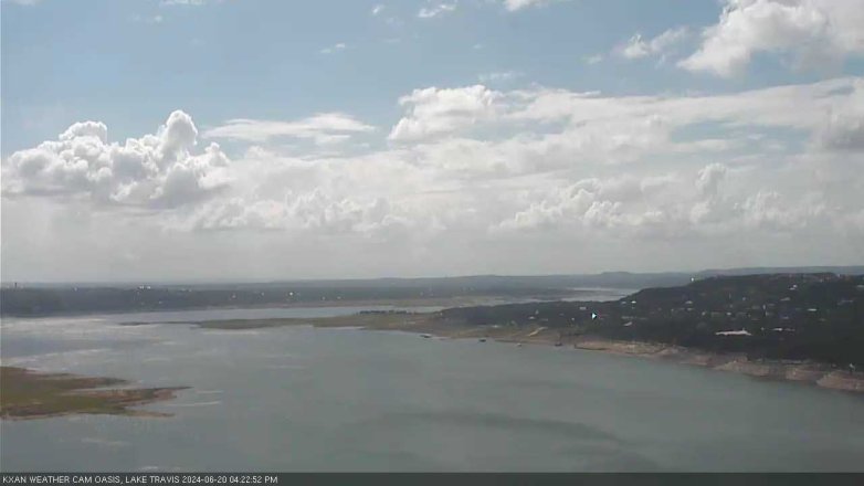 Lake Travis webcam, June 20, 2024 4:25 PM CT