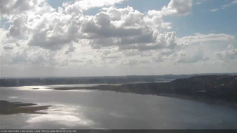 Lake Travis webcam, June 20, 2024 5:25 PM CT