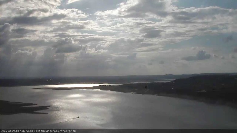 Lake Travis webcam, June 20, 2024 6:25 PM CT