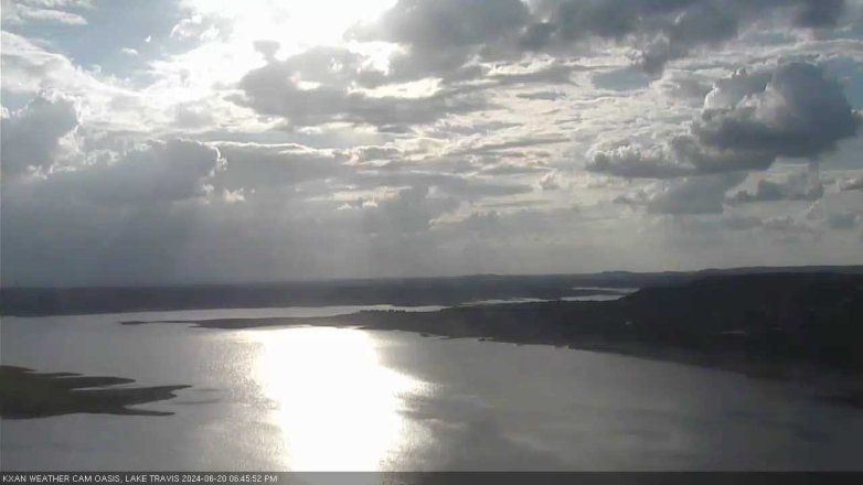 Lake Travis webcam, June 20, 2024 6:45 PM CT