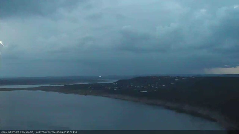 Lake Travis webcam, June 20, 2024 8:45 PM CT