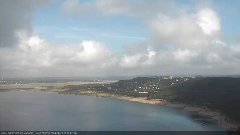 Lake Travis webcam, June 21, 2024 9:25 AM CT