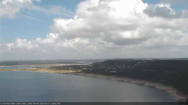 Lake Travis webcam, June 21, 2024 12:00 PM CT