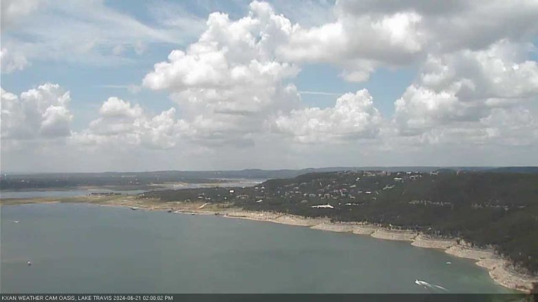 Lake Travis webcam, June 21, 2024 2:00 PM CT
