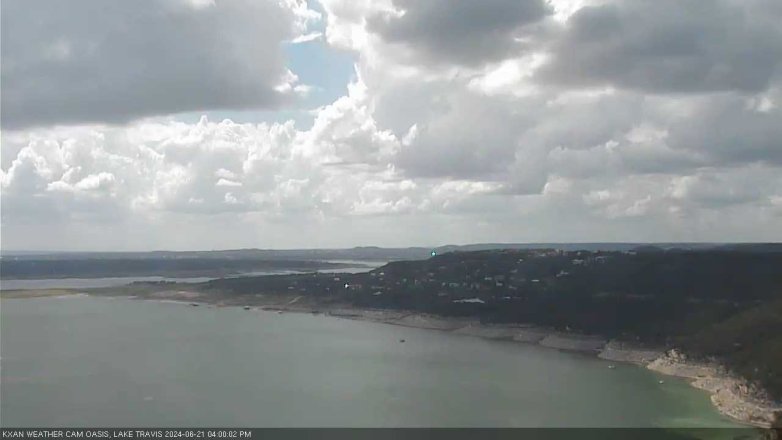 Lake Travis webcam, June 21, 2024 4:00 PM CT
