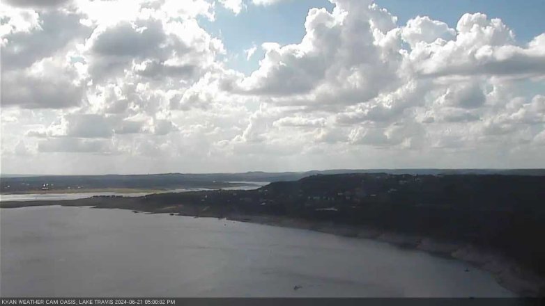 Lake Travis webcam, June 21, 2024 5:00 PM CT