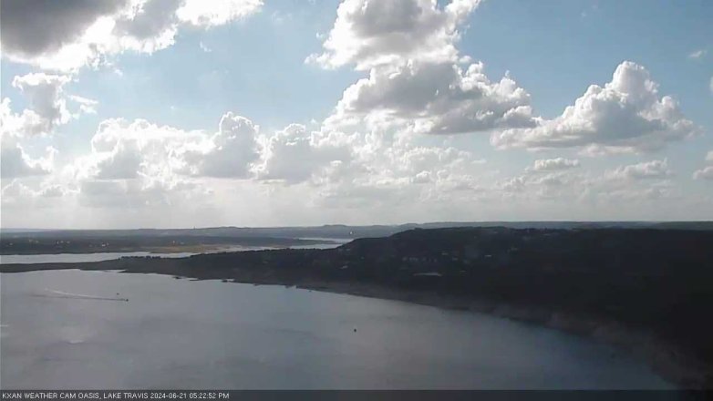Lake Travis webcam, June 21, 2024 5:25 PM CT
