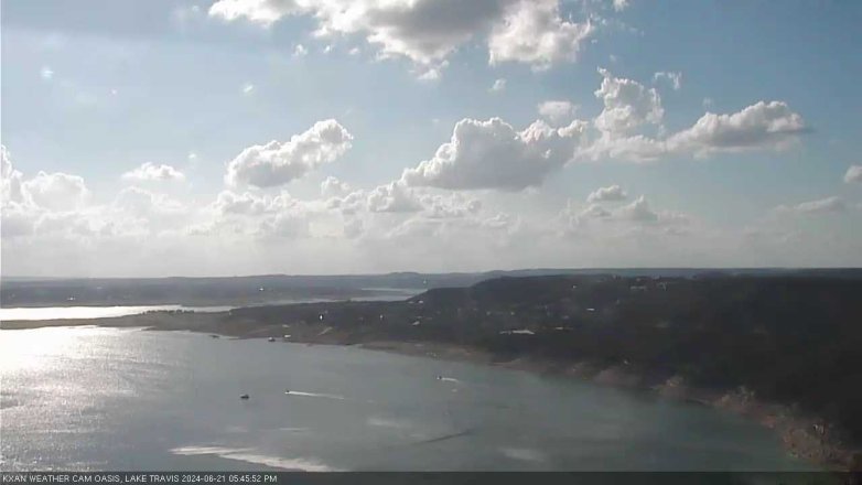 Lake Travis webcam, June 21, 2024 5:45 PM CT