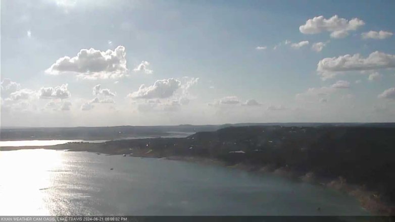 Lake Travis webcam, June 21, 2024 6:00 PM CT