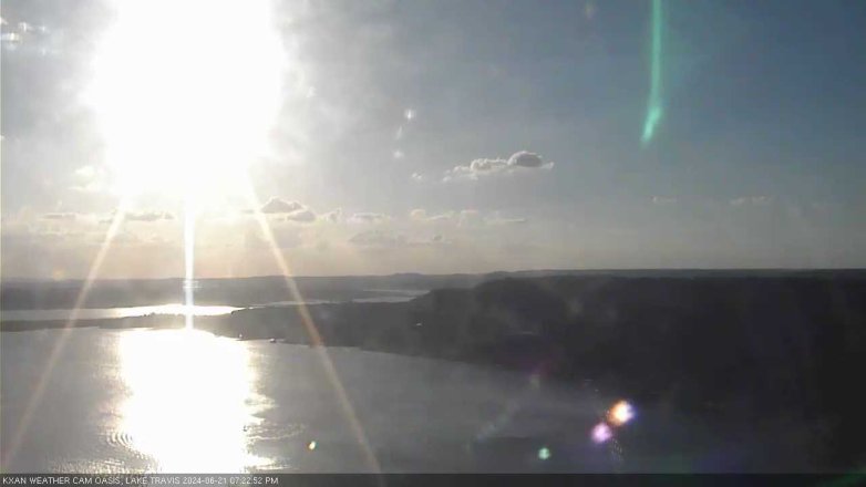 Lake Travis webcam, June 21, 2024 7:25 PM CT