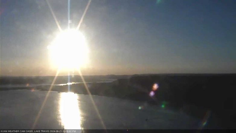 Lake Travis webcam, June 21, 2024 8:00 PM CT