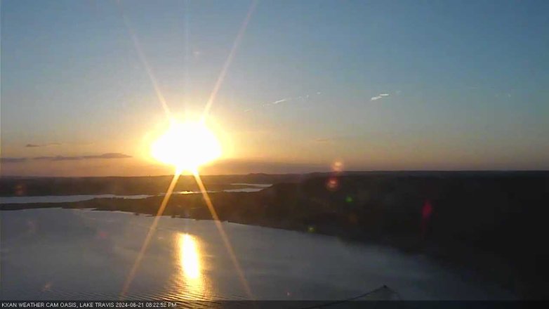 Lake Travis webcam, June 21, 2024 8:25 PM CT