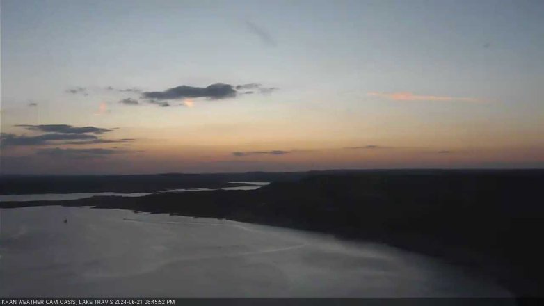 Lake Travis webcam, June 21, 2024 8:45 PM CT
