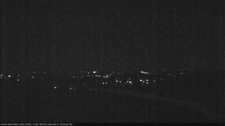 Lake Travis webcam, June 21, 2024 10:25 PM CT