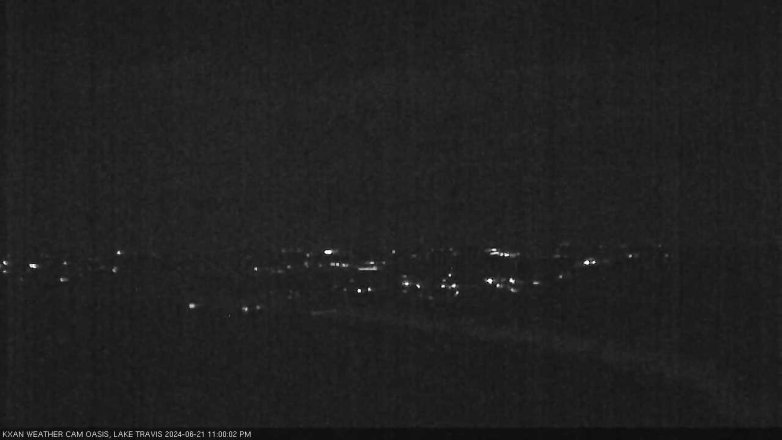 Lake Travis webcam, June 21, 2024 11:00 PM CT