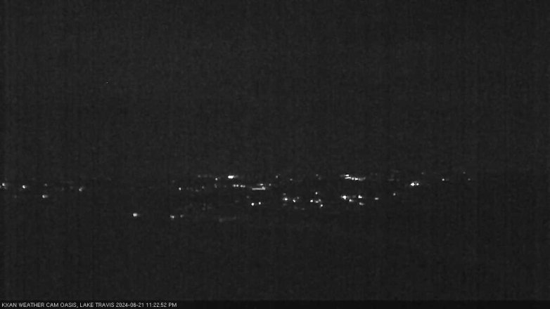 Lake Travis webcam, June 21, 2024 11:25 PM CT