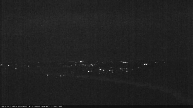 Lake Travis webcam, June 21, 2024 11:45 PM CT