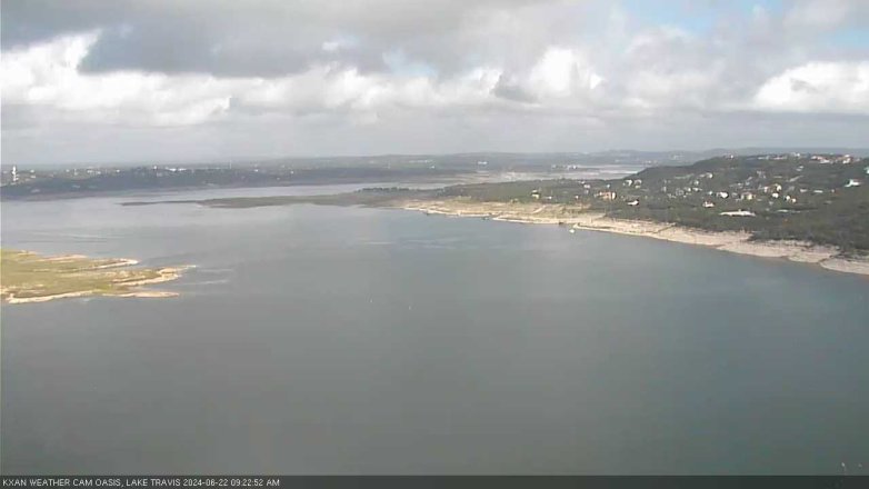 Lake Travis webcam, June 22, 2024 9:25 AM CT