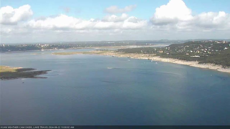 Lake Travis webcam, June 22, 2024 10:00 AM CT
