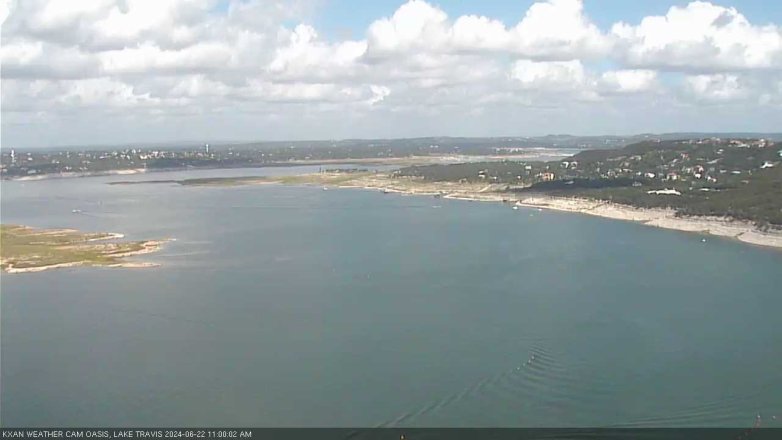 Lake Travis webcam, June 22, 2024 11:00 AM CT