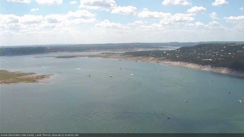 Lake Travis webcam, June 22, 2024 3:45 PM CT