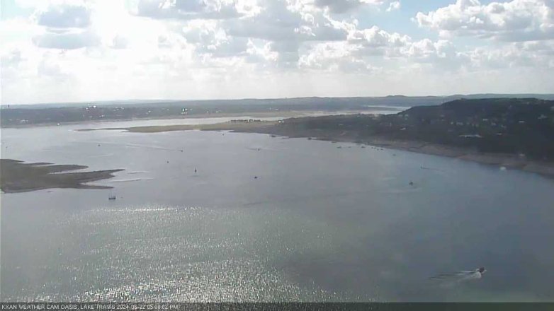 Lake Travis webcam, June 22, 2024 5:00 PM CT