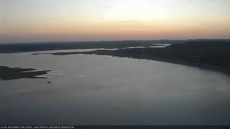Lake Travis webcam, June 22, 2024 8:45 PM CT