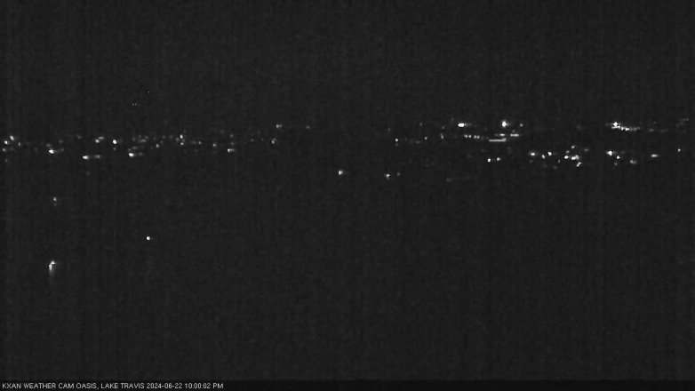 Lake Travis webcam, June 22, 2024 10:00 PM CT