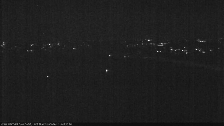Lake Travis webcam, June 22, 2024 11:45 PM CT