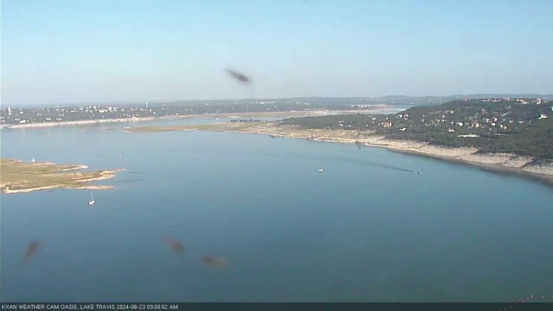 Lake Travis webcam, June 23, 2024 9:00 AM CT
