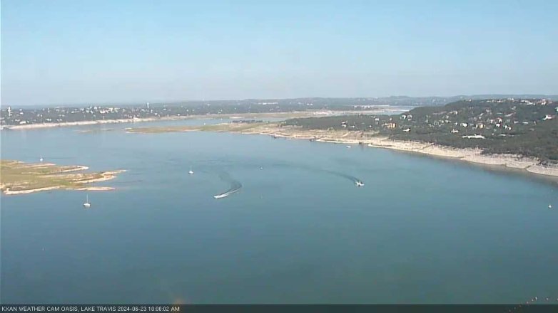 Lake Travis webcam, June 23, 2024 10:00 AM CT