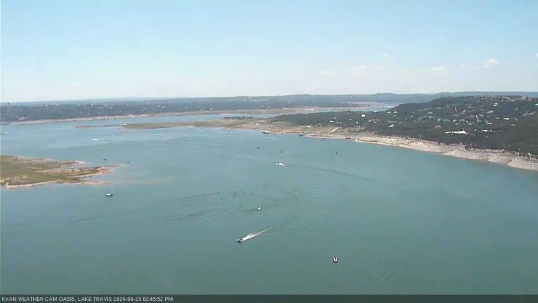 Lake Travis webcam, June 23, 2024 2:45 PM CT