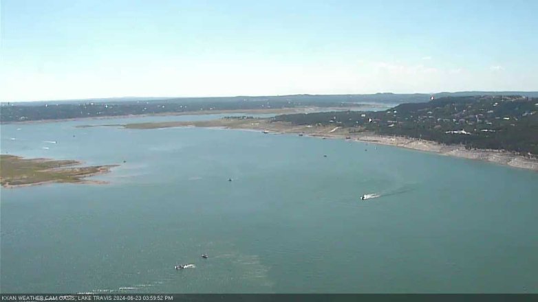 Lake Travis webcam, June 23, 2024 4:00 PM CT
